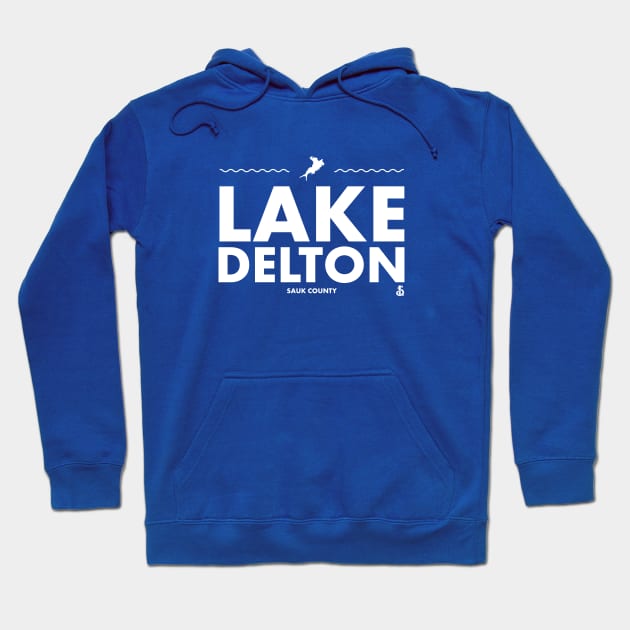 Sauk County, Wisconsin - Lake Delton Hoodie by LakesideGear